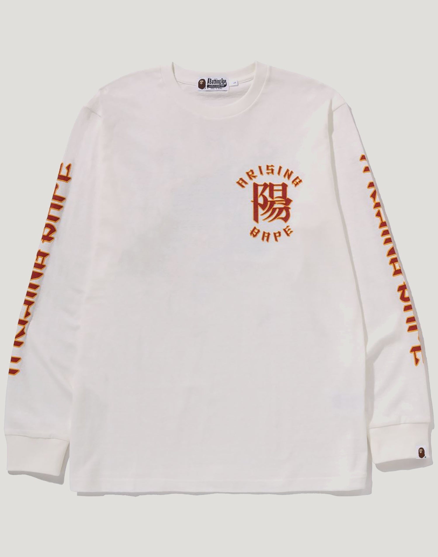 A RISING BAPE L/S TEE MENS