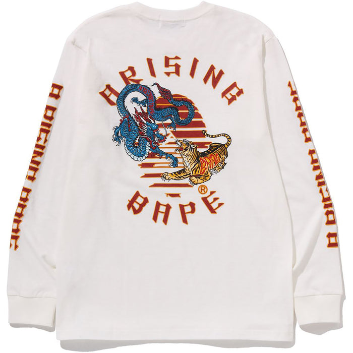 A RISING BAPE L/S TEE MENS