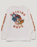 A RISING BAPE L/S TEE MENS