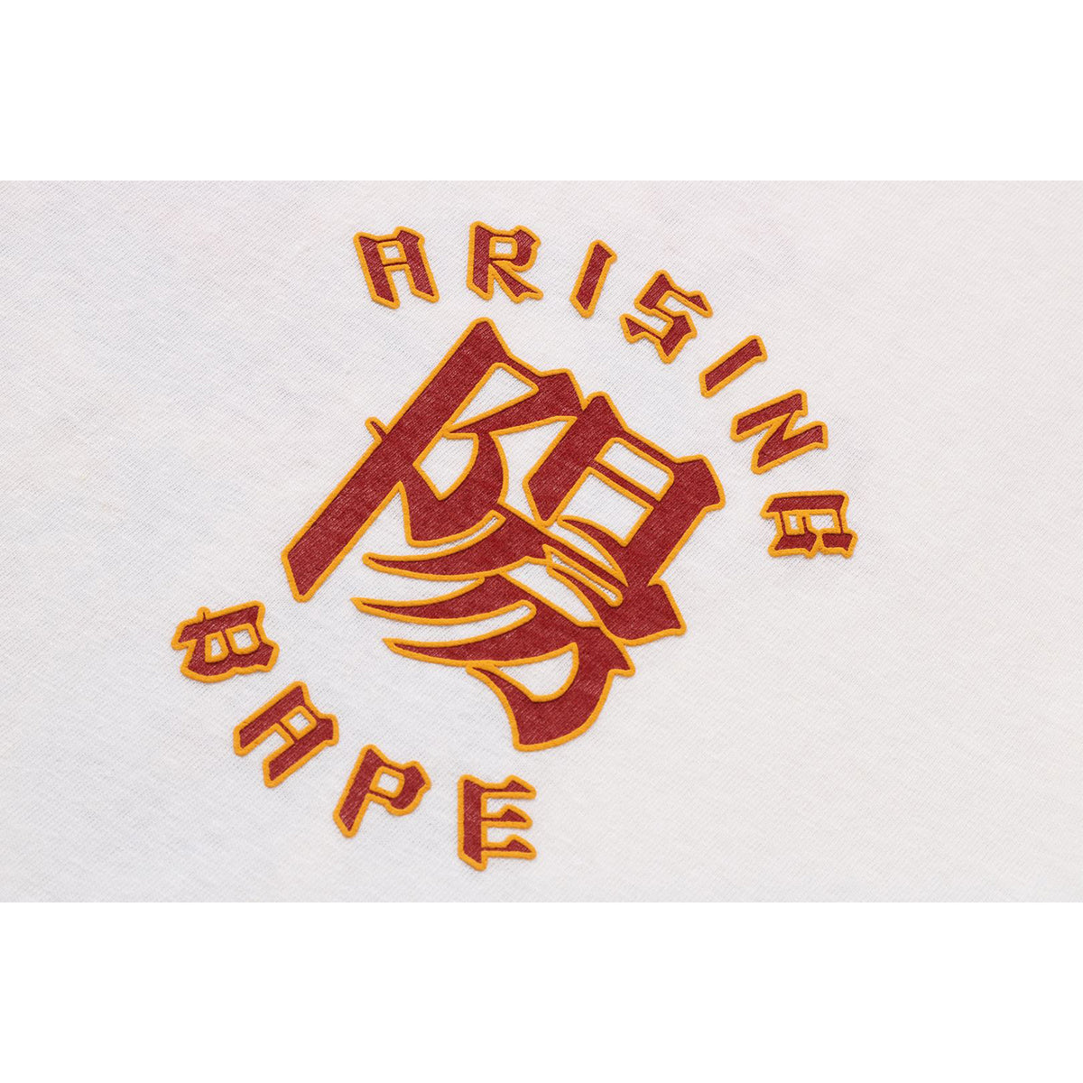 A RISING BAPE L/S TEE MENS