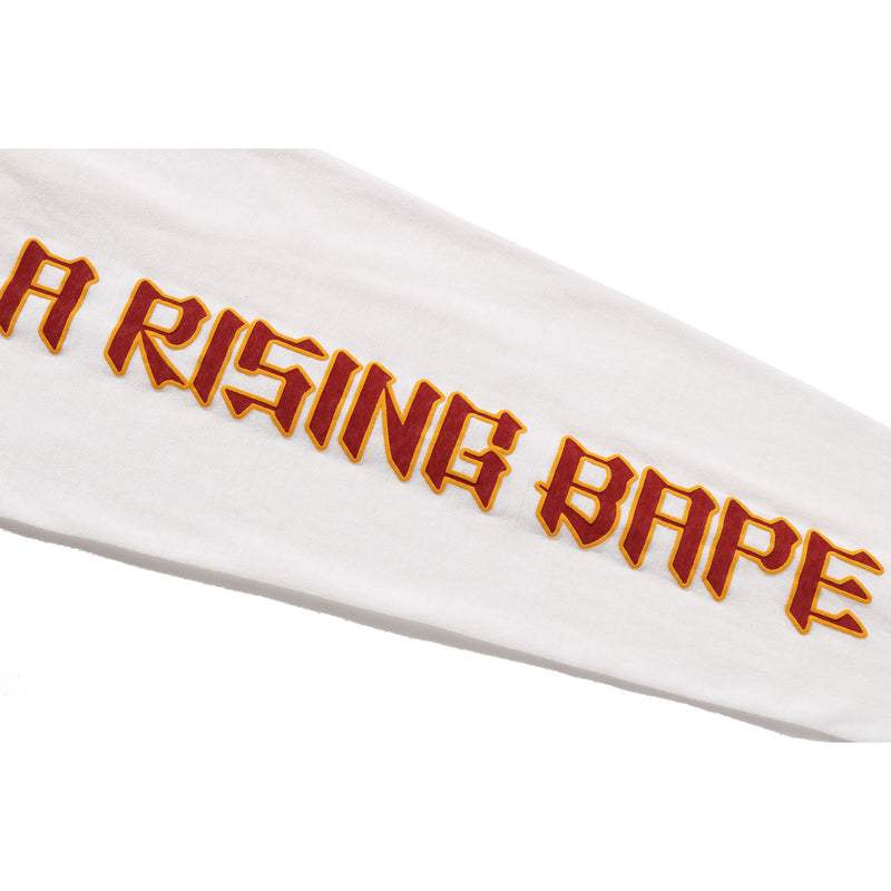 A RISING BAPE L/S TEE MENS