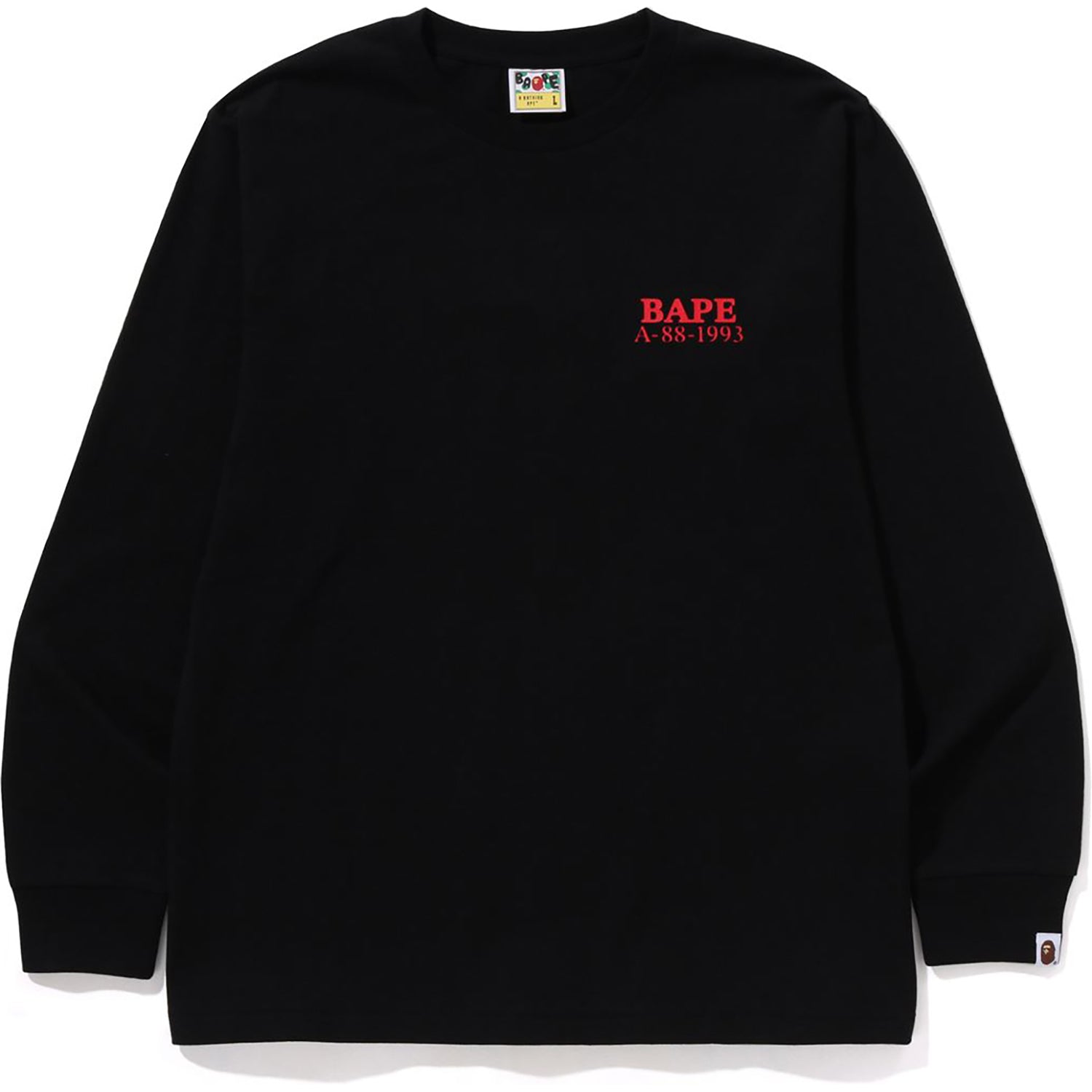 MOON APE HEAD OLD PHOTO L/S TEE MENS