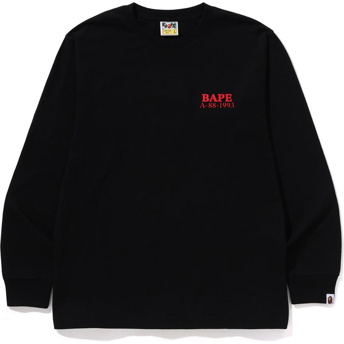MOON APE HEAD OLD PHOTO L/S TEE MENS
