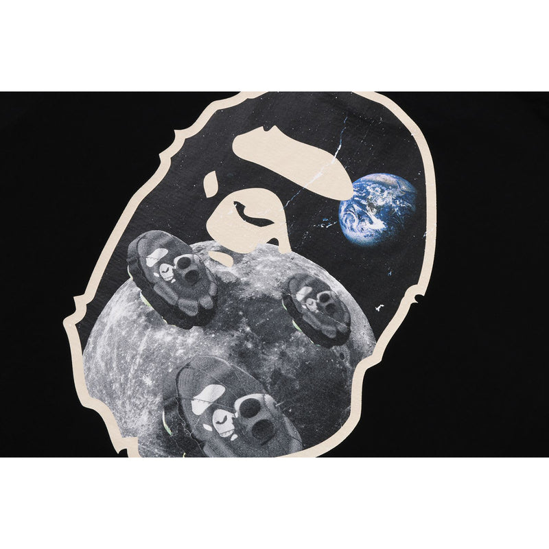 MOON APE HEAD OLD PHOTO L/S TEE MENS