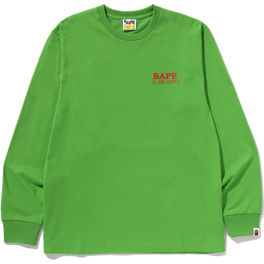 MOON APE HEAD OLD PHOTO L/S TEE MENS