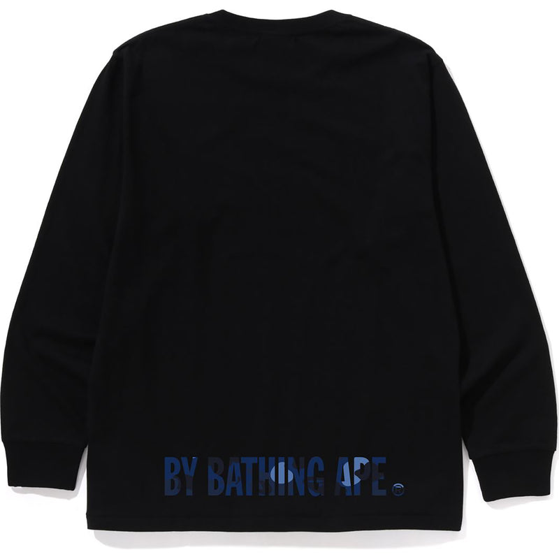 COLOR CAMO APE FACE STA LS TEE MENS