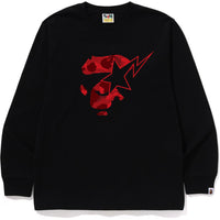 COLOR CAMO APE FACE STA LS TEE MENS