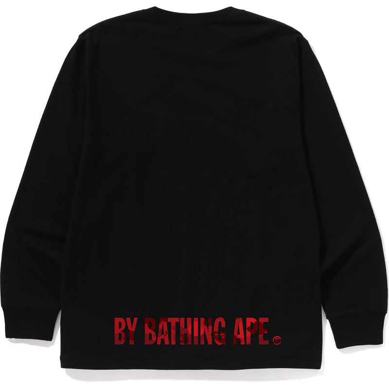 COLOR CAMO APE FACE STA LS TEE MENS