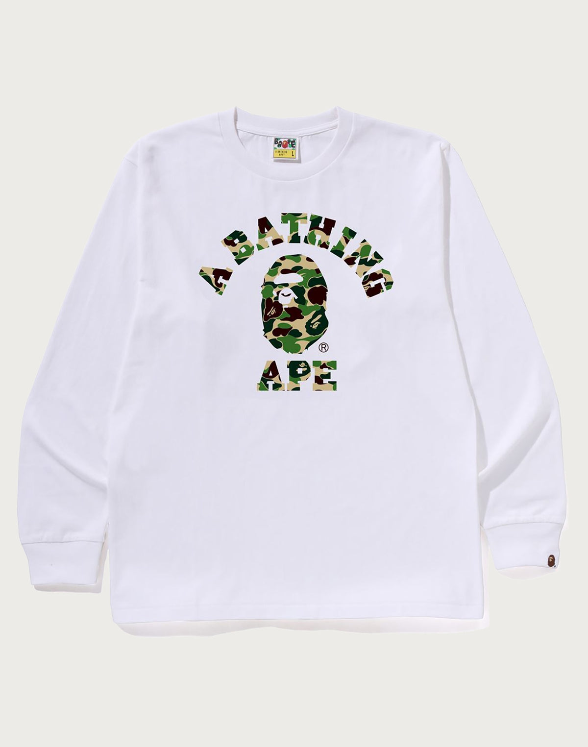 ABC CAMO COLLEGE LS TEE MENS