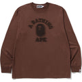 GARMENT DYE COLLEGE RELAXED FIT LS TEE MENS