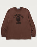 GARMENT DYE COLLEGE RELAXED FIT LS TEE MENS