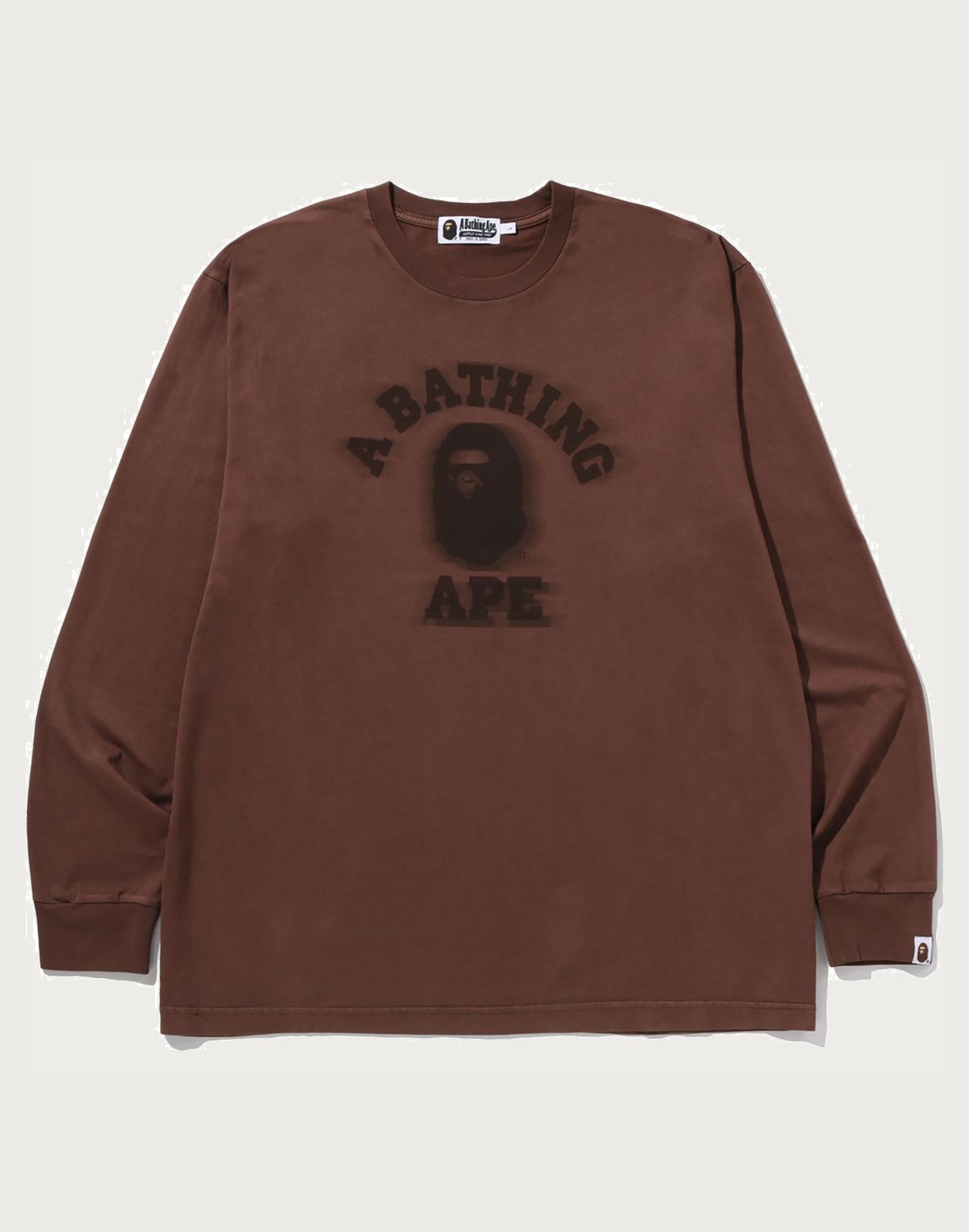 GARMENT DYE COLLEGE RELAXED FIT LS TEE MENS