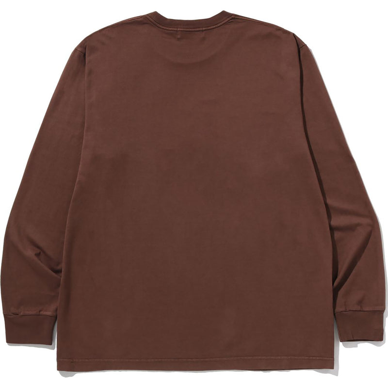 GARMENT DYE COLLEGE RELAXED FIT LS TEE MENS