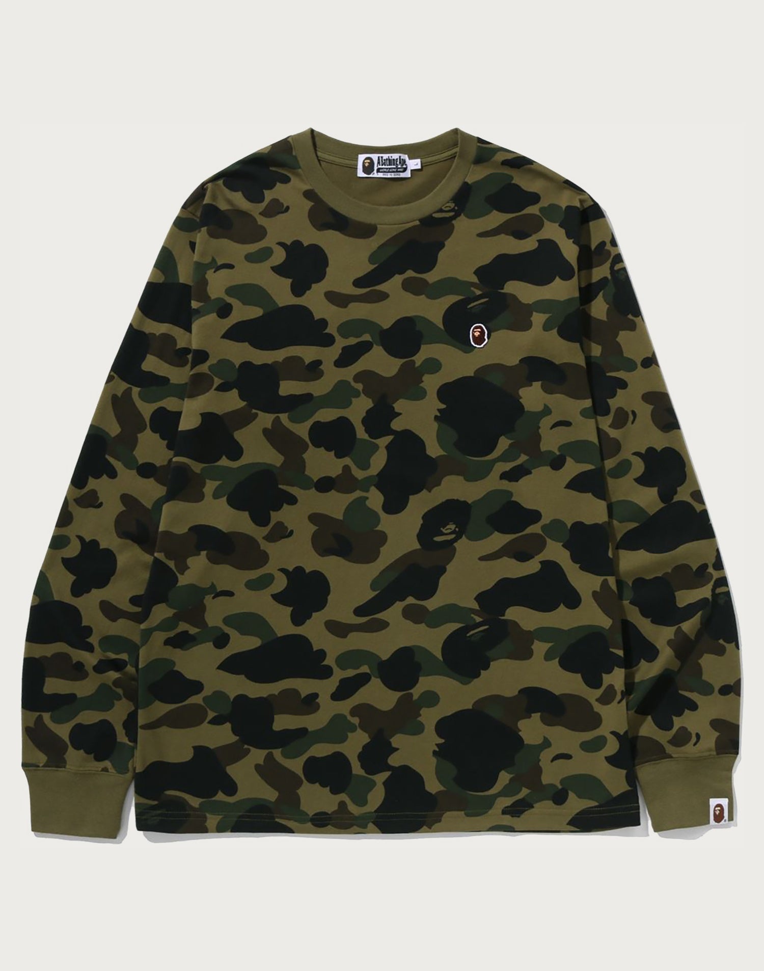 1ST CAMO ONE POINT LS TEE MENS