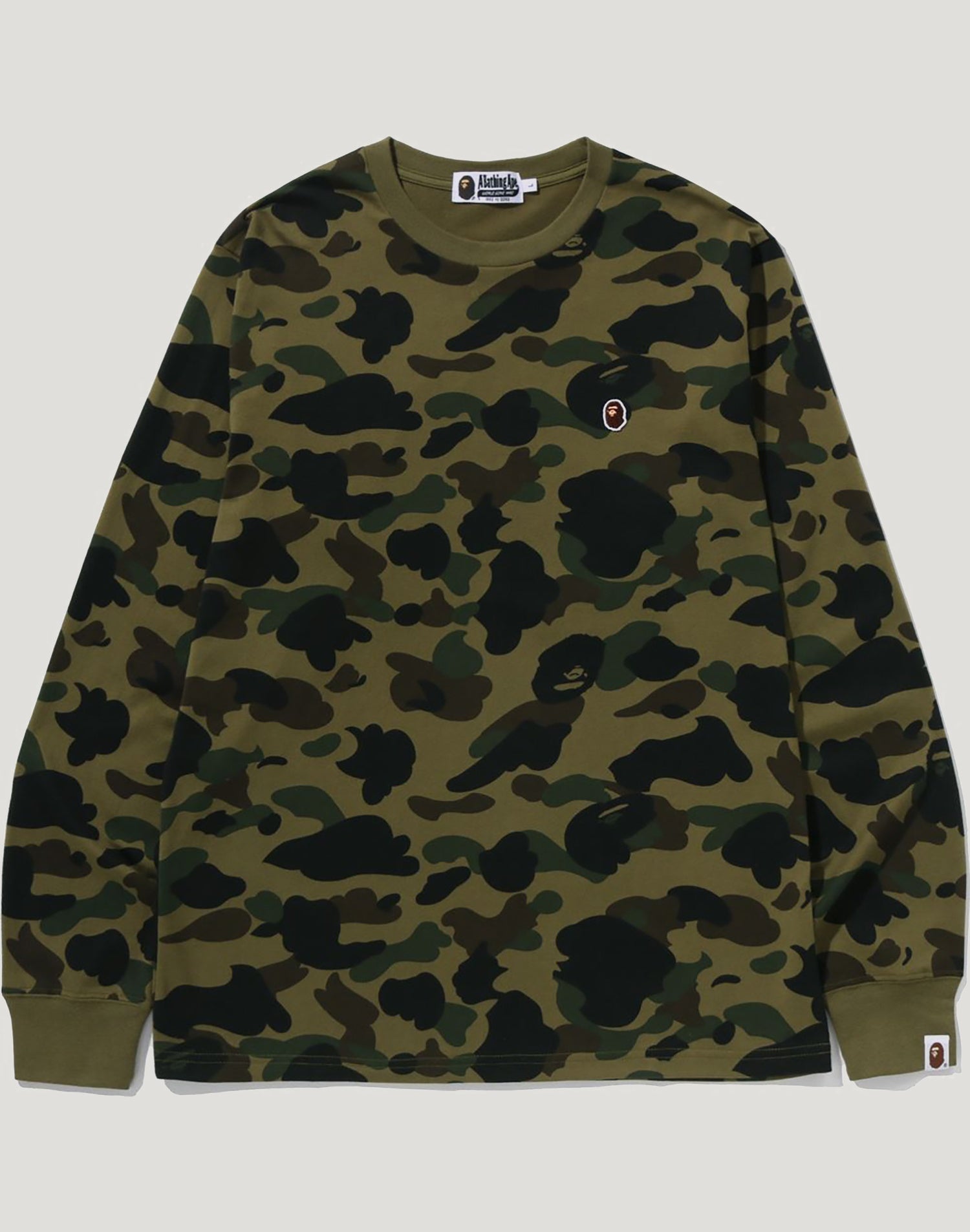 1ST CAMO ONE POINT LS TEE MENS