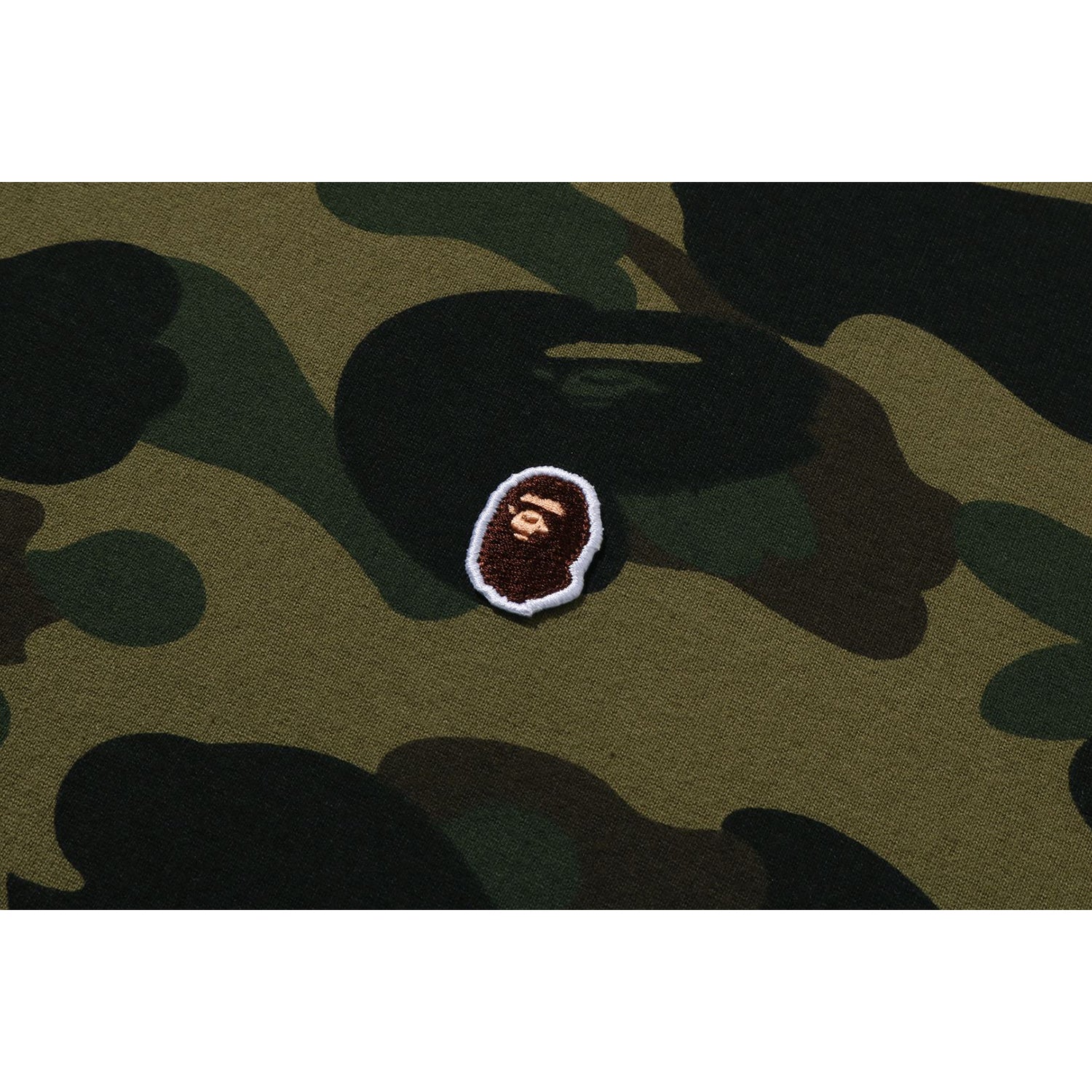 1ST CAMO ONE POINT Long Sleeve Tee - Men's Cotton Shirt | BAPE