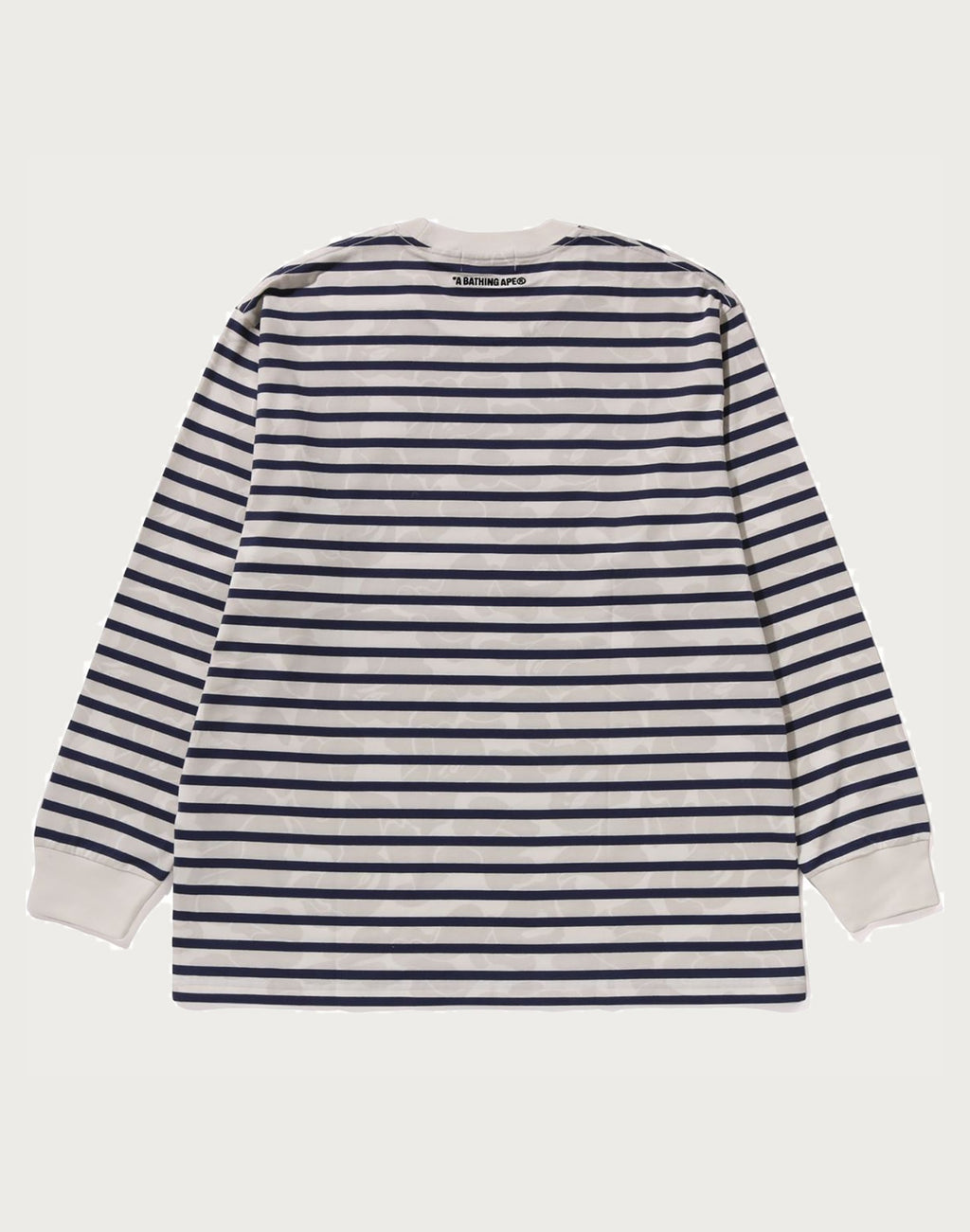 SOLID CAMO ONE POINT RELAXED FIT STRIPE LS TEE MENS