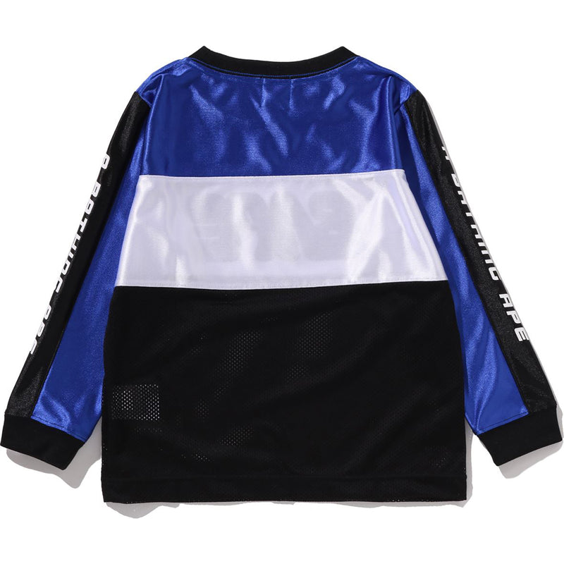 BAPE MESH LS TEE KIDS