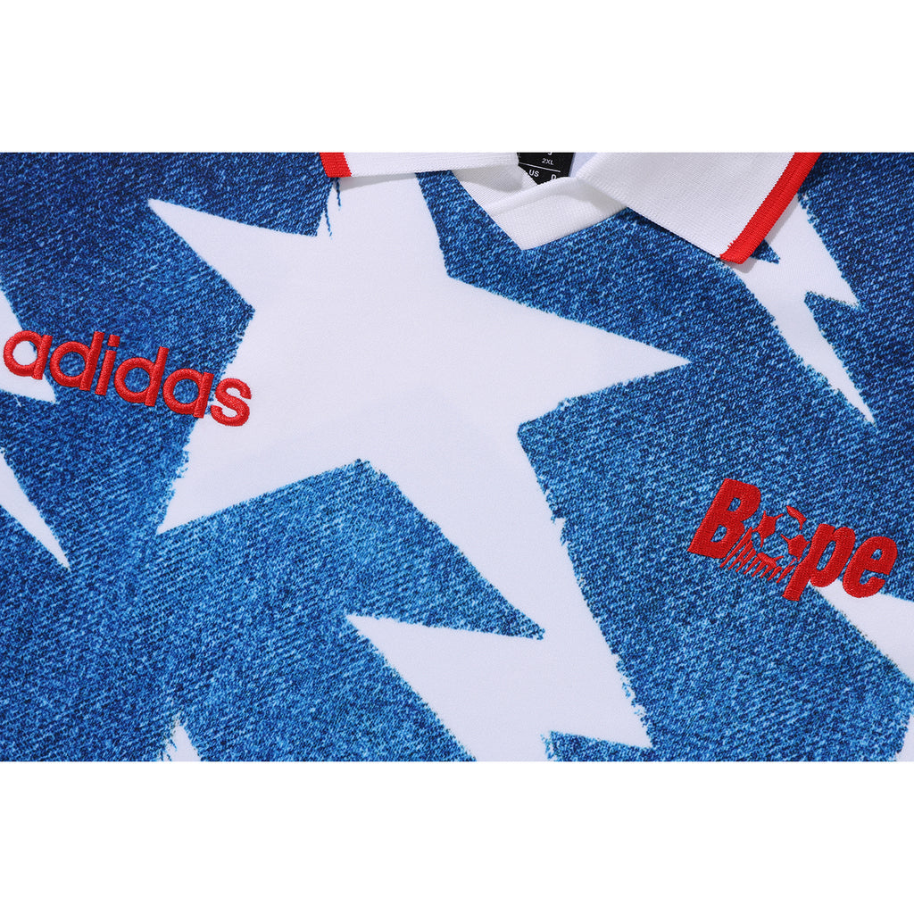 BAPE X ADIDAS LS STA JERSEY MENS