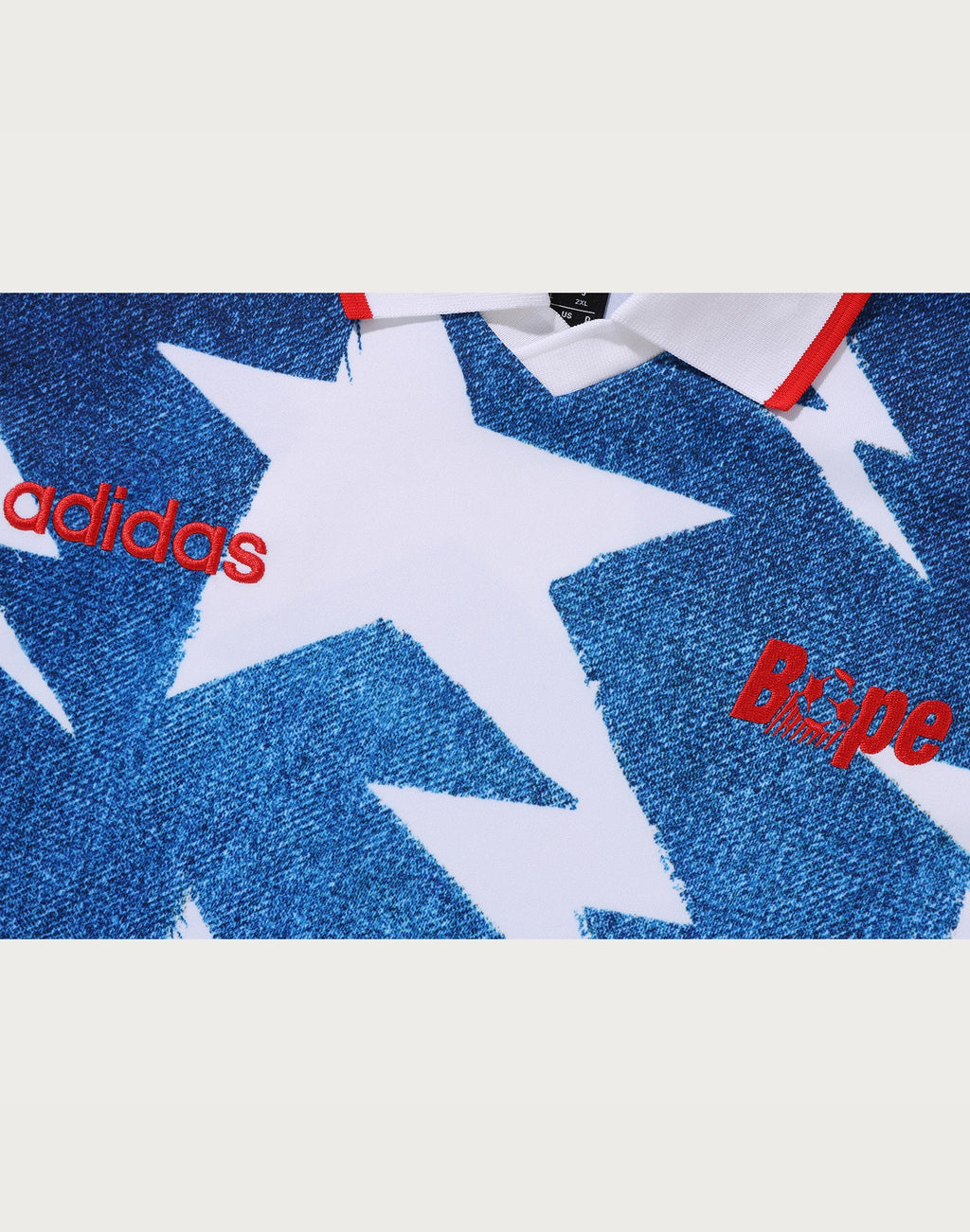 BAPE X ADIDAS LS STA JERSEY MENS