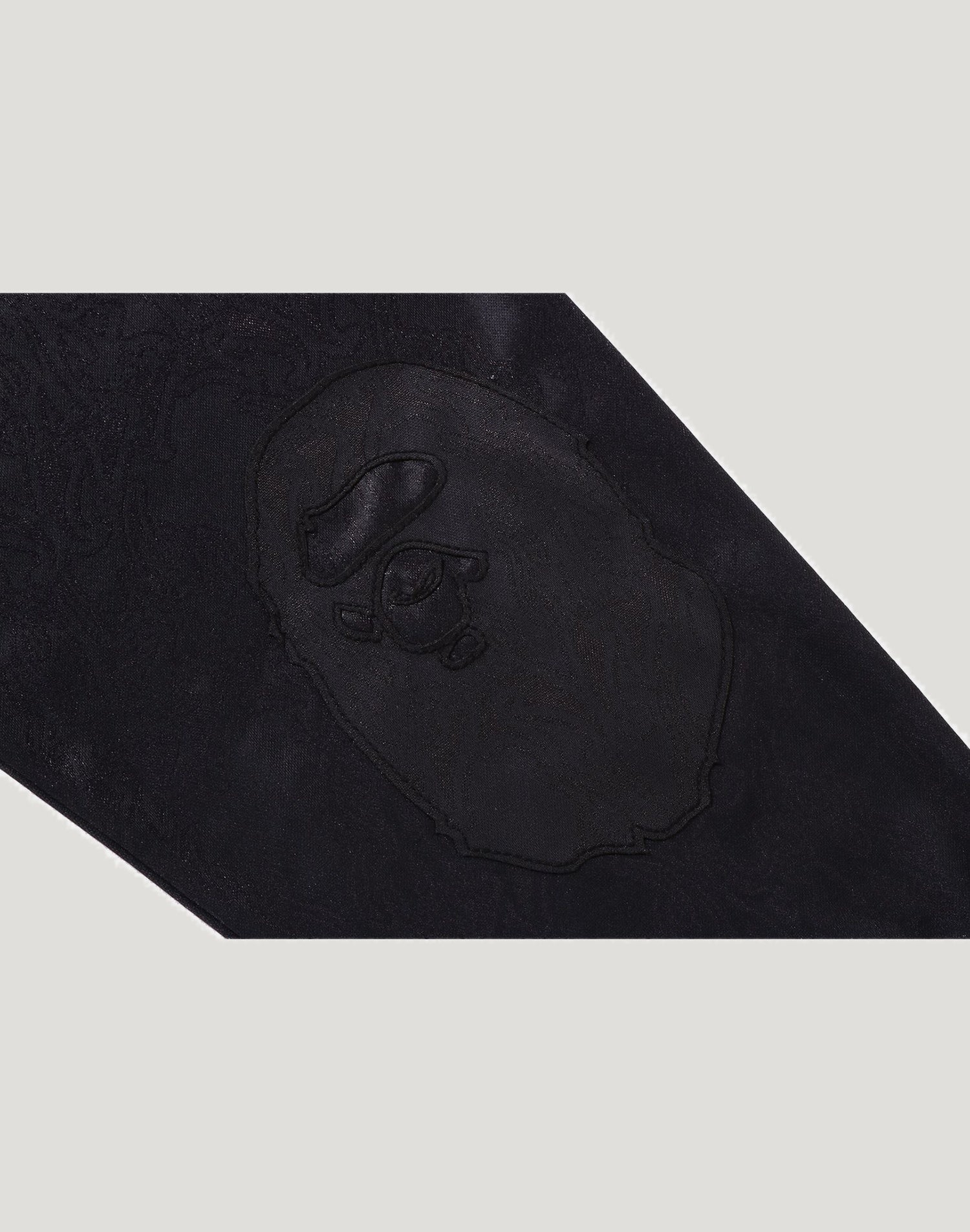 APE FLAME MONOGRAM JACQUARD LOGO RELAXED FIT FOOTBALL JERSEY MENS