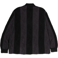 STA STRIPE PATTERN JACQUARD MULTI LOGO RELAXED FIT LS TEE MENS