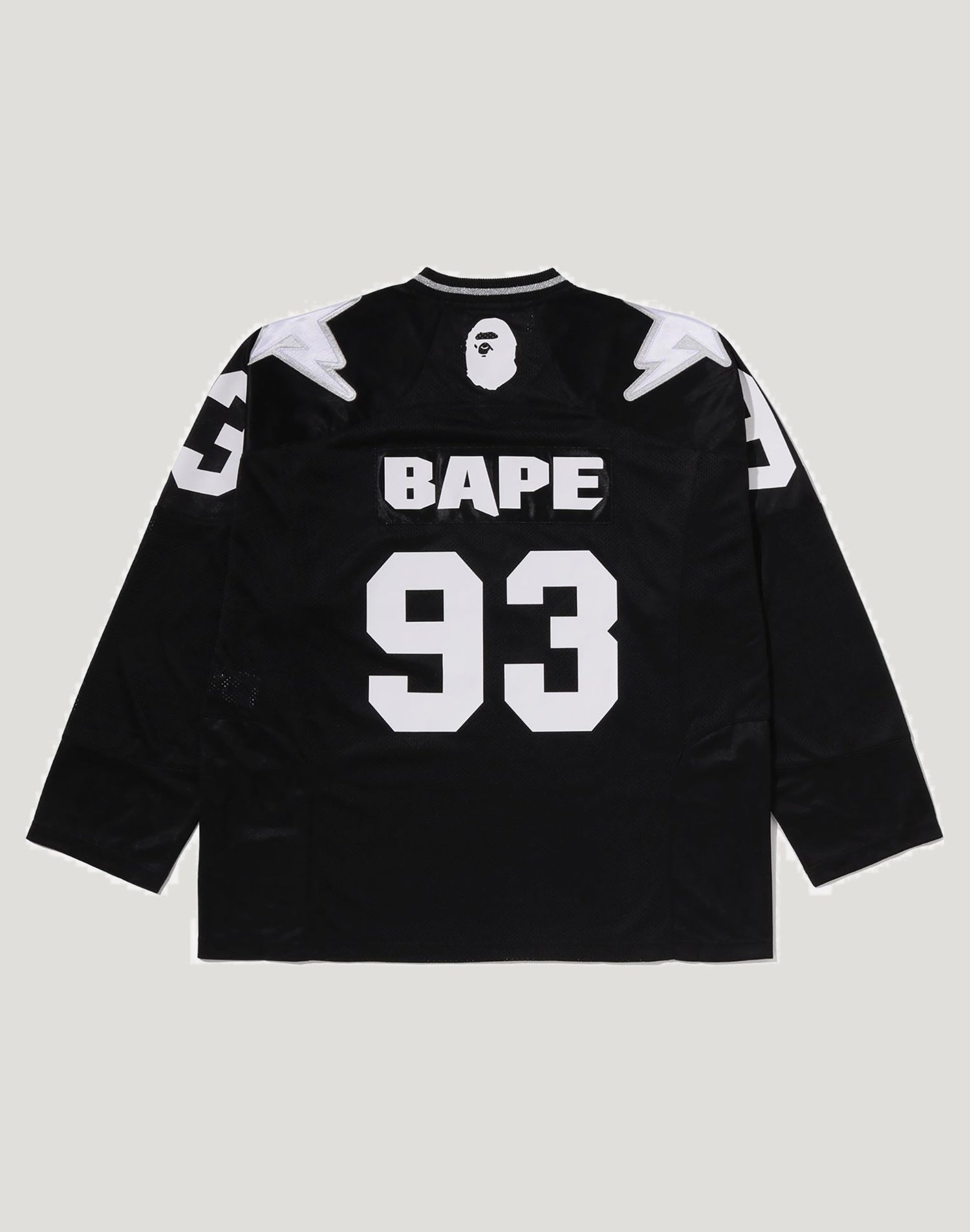 LINE CAMO MULTI LOGO CROPPED FIT FOOTBALL JERSEY MENS