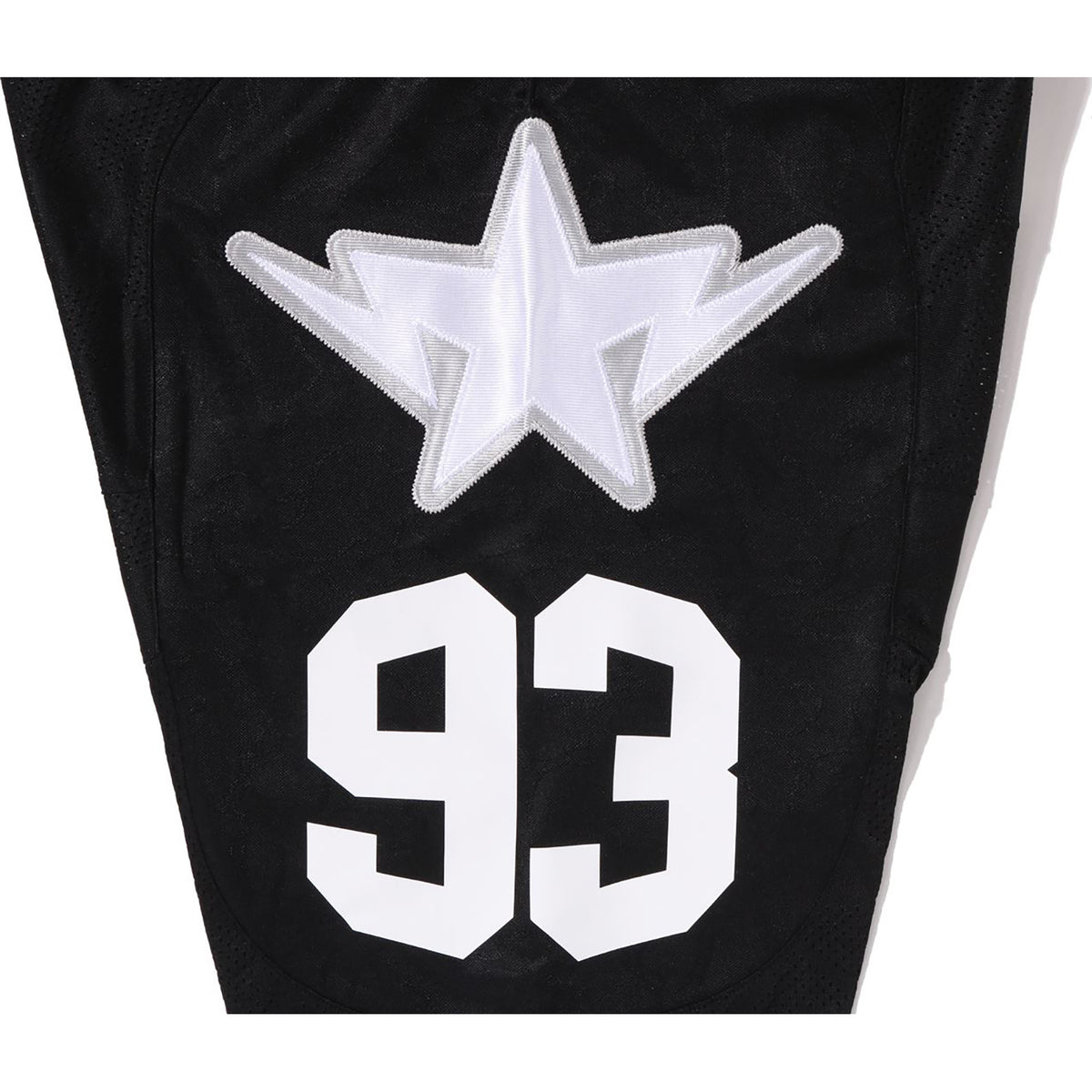 LINE CAMO MULTI LOGO CROPPED FIT FOOTBALL JERSEY MENS