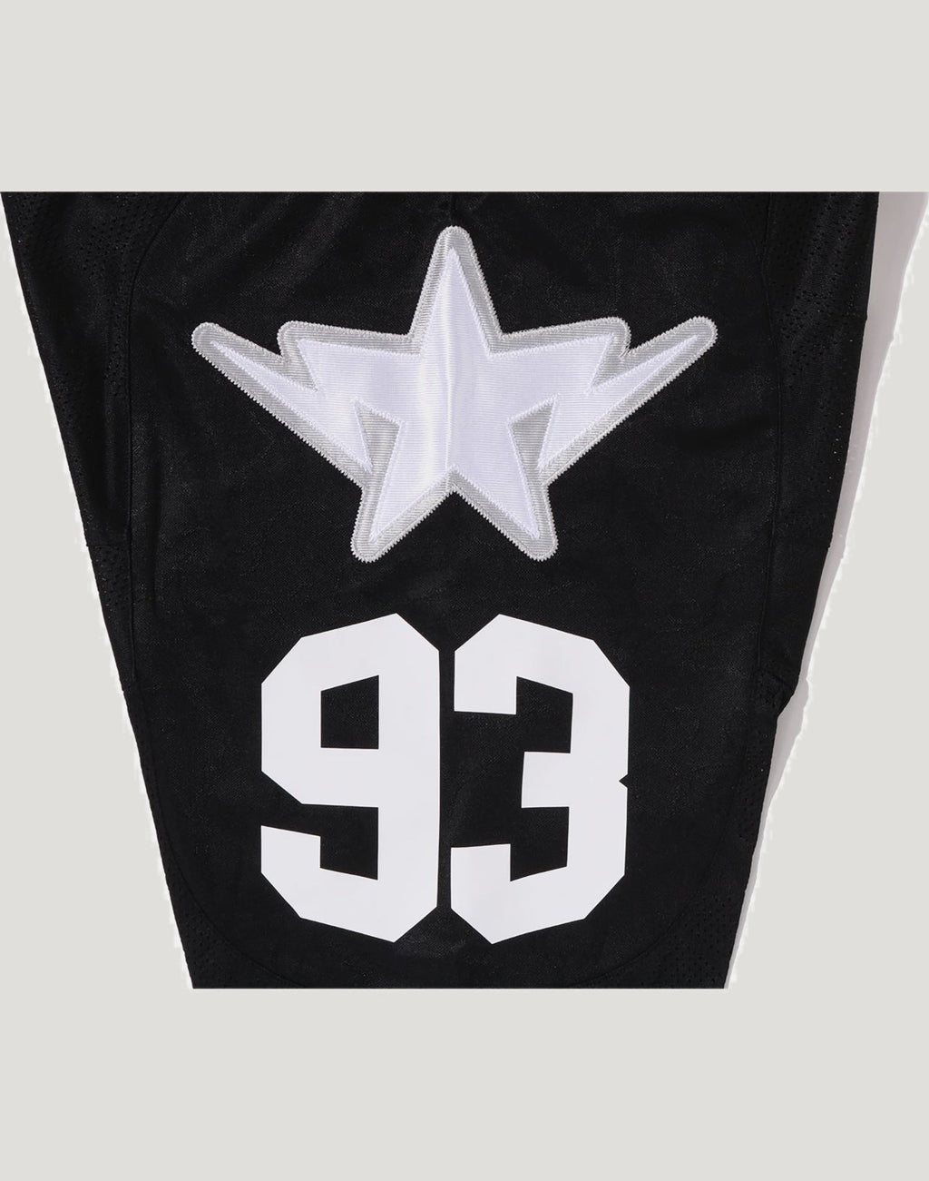 LINE CAMO MULTI LOGO CROPPED FIT FOOTBALL JERSEY MENS
