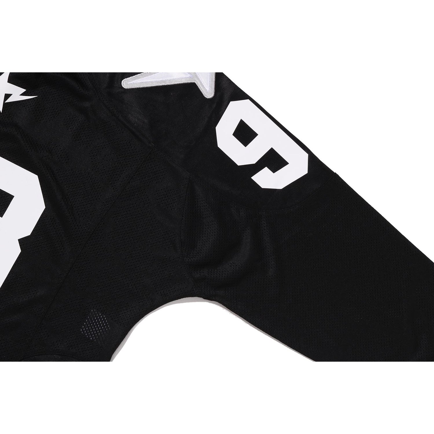 LINE CAMO MULTI LOGO CROPPED FIT FOOTBALL JERSEY MENS