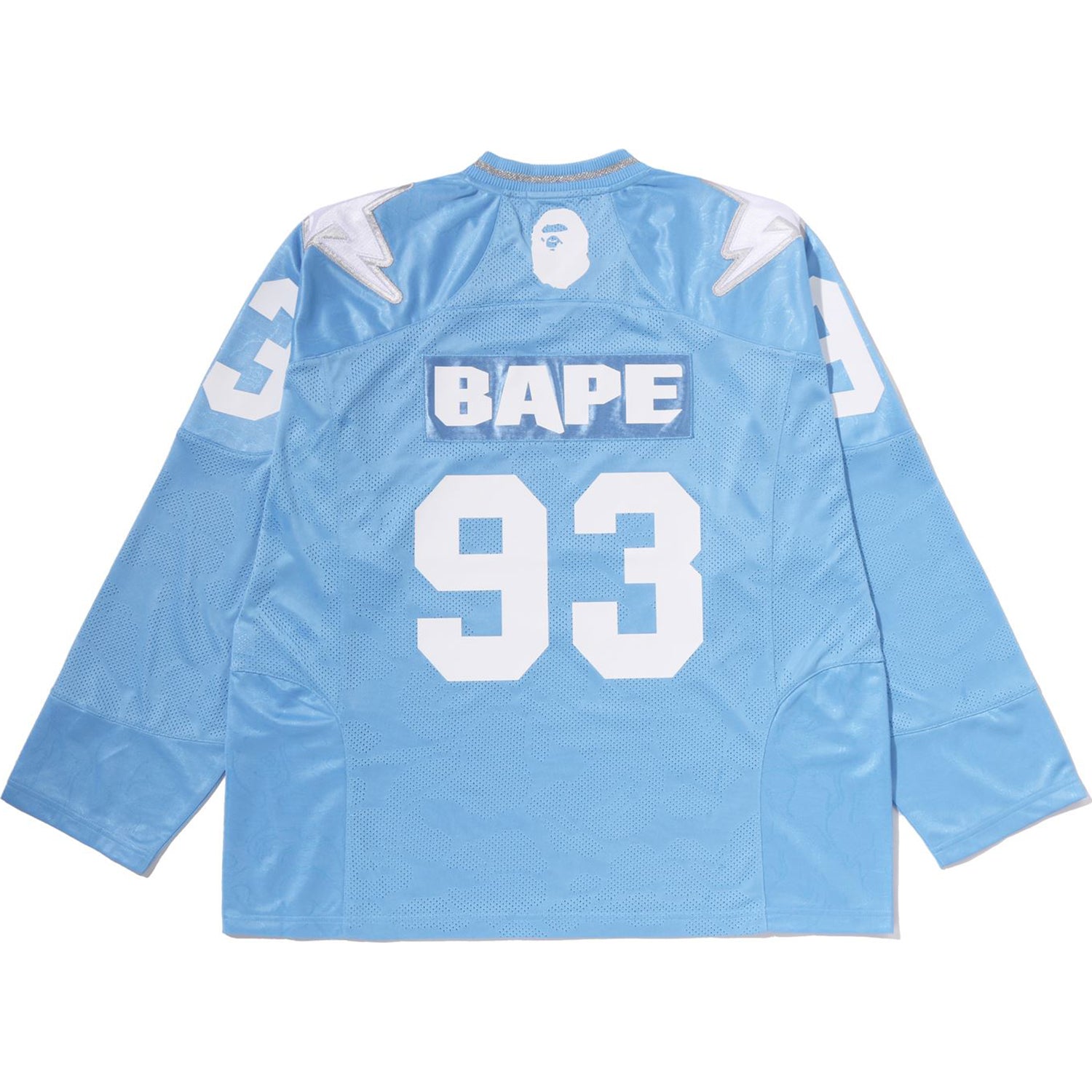 LINE CAMO MULTI LOGO CROPPED FIT FOOTBALL JERSEY MENS