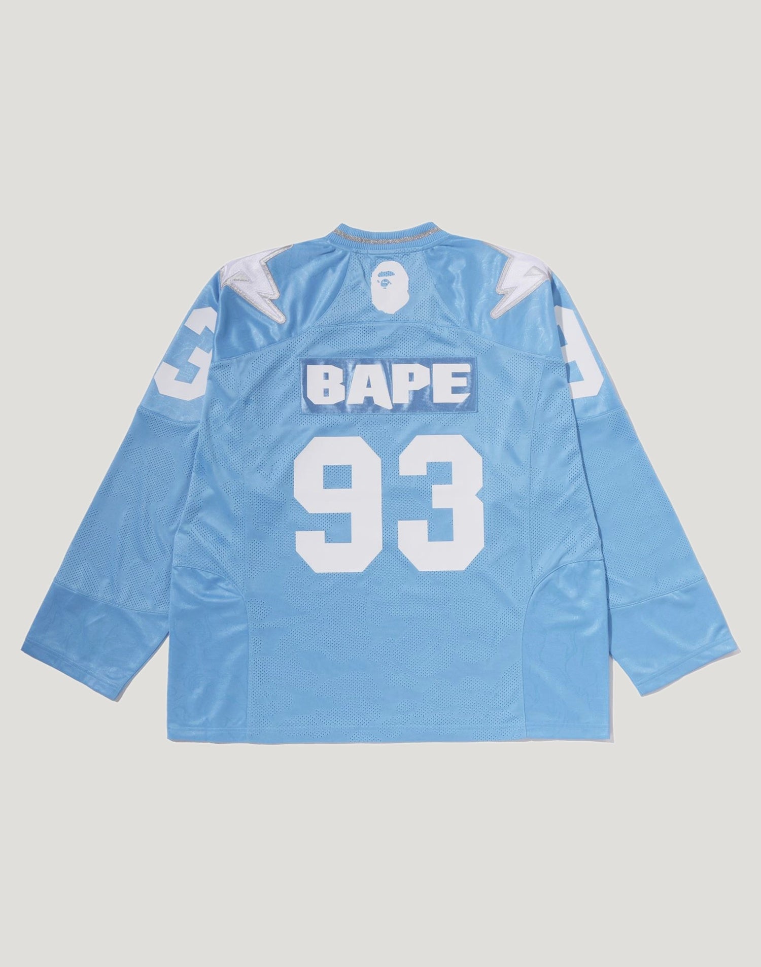 LINE CAMO MULTI LOGO CROPPED FIT FOOTBALL JERSEY MENS