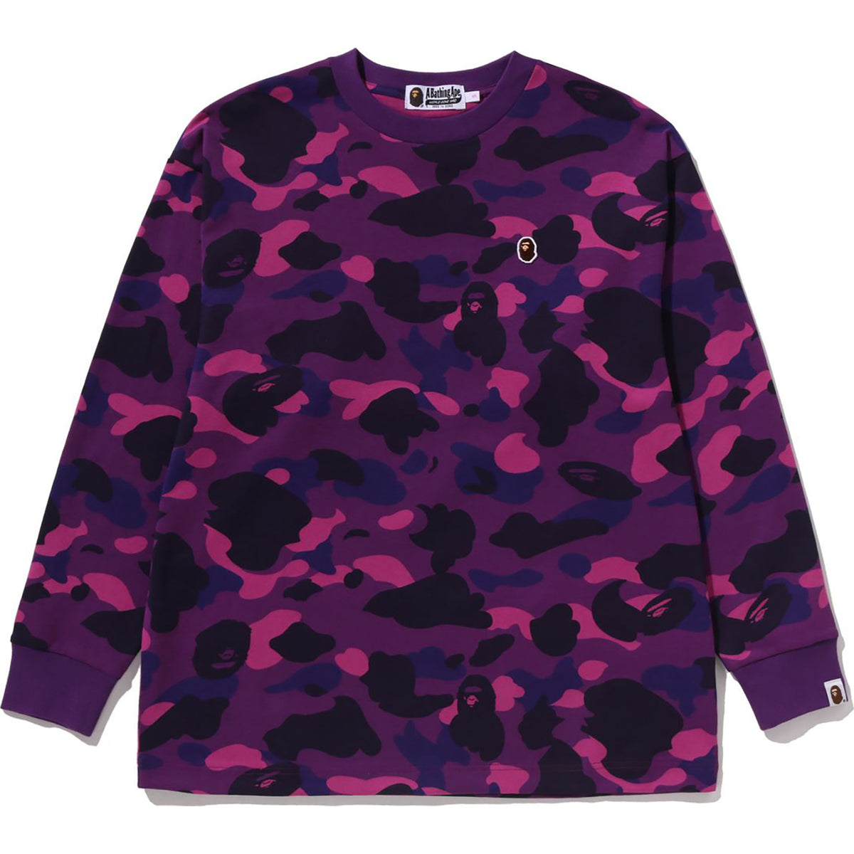 COLOR CAMO ONE POINT L/S TEE LADIES