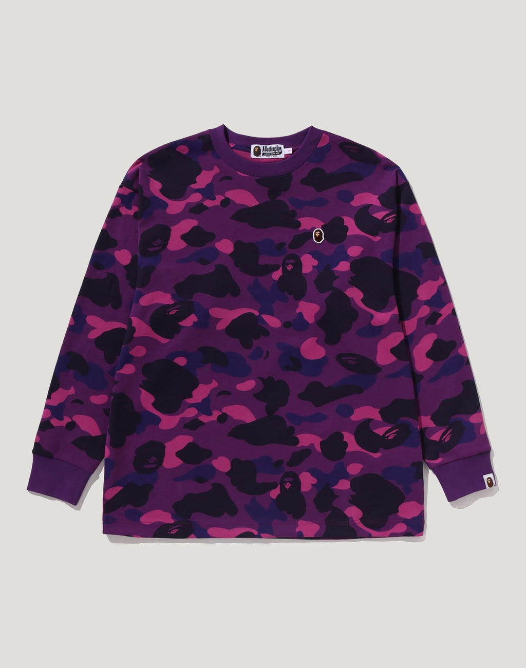 COLOR CAMO ONE POINT L/S TEE LADIES