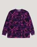 COLOR CAMO ONE POINT L/S TEE LADIES