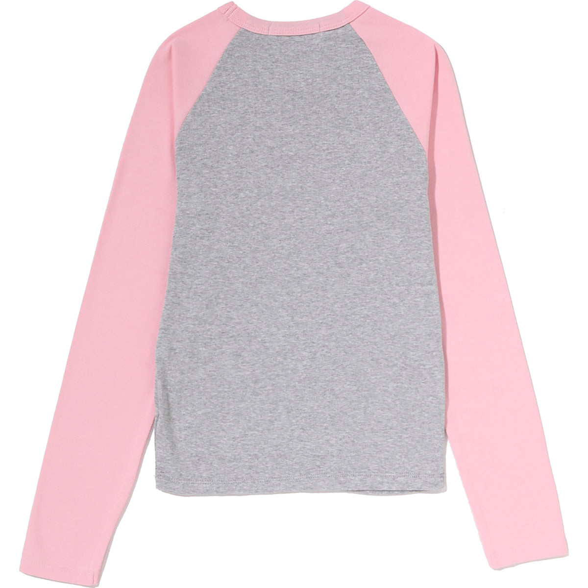COLLEGE RAGLAN CROPPED LS TEE LADIES