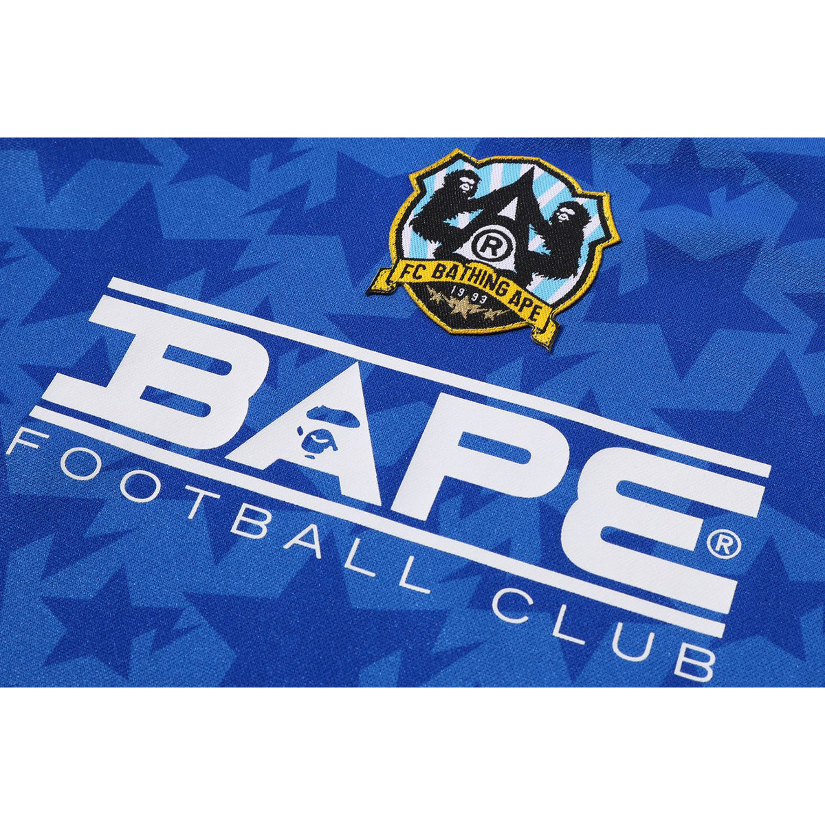 STA ALLOVER EMBROIDERY PATCH LS TEE KIDS