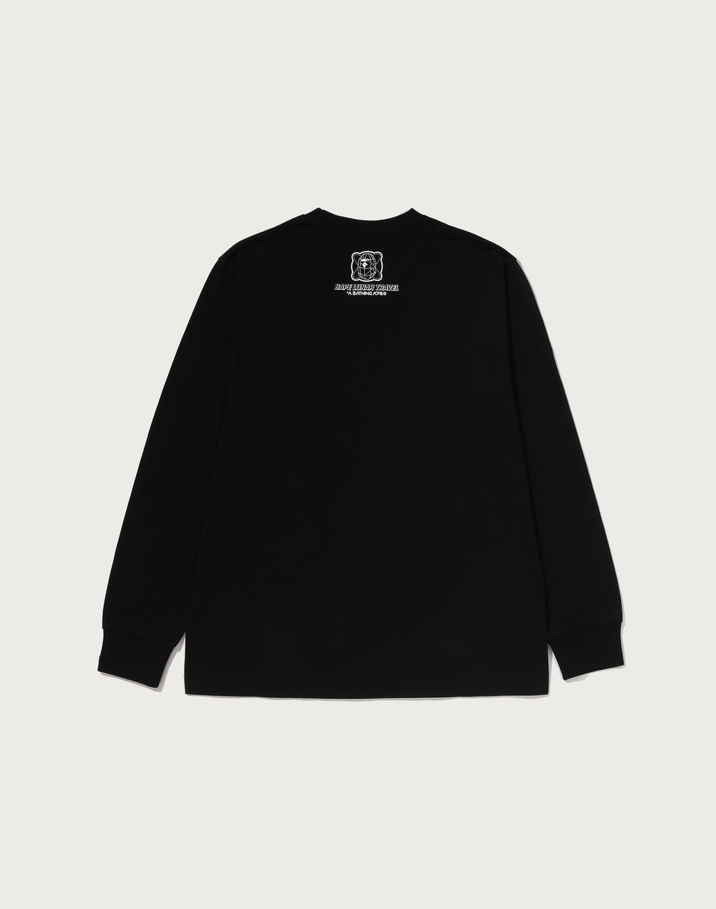 BAPE LUNA TRAVEL POSTER LS TEE MENS