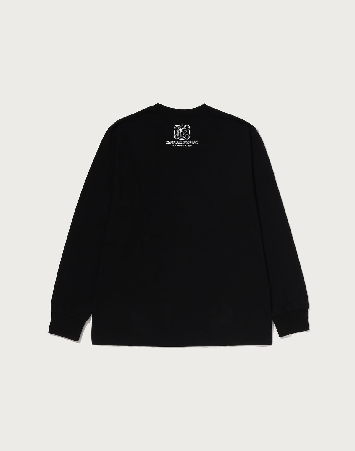 BAPE LUNA TRAVEL POSTER LS TEE MENS