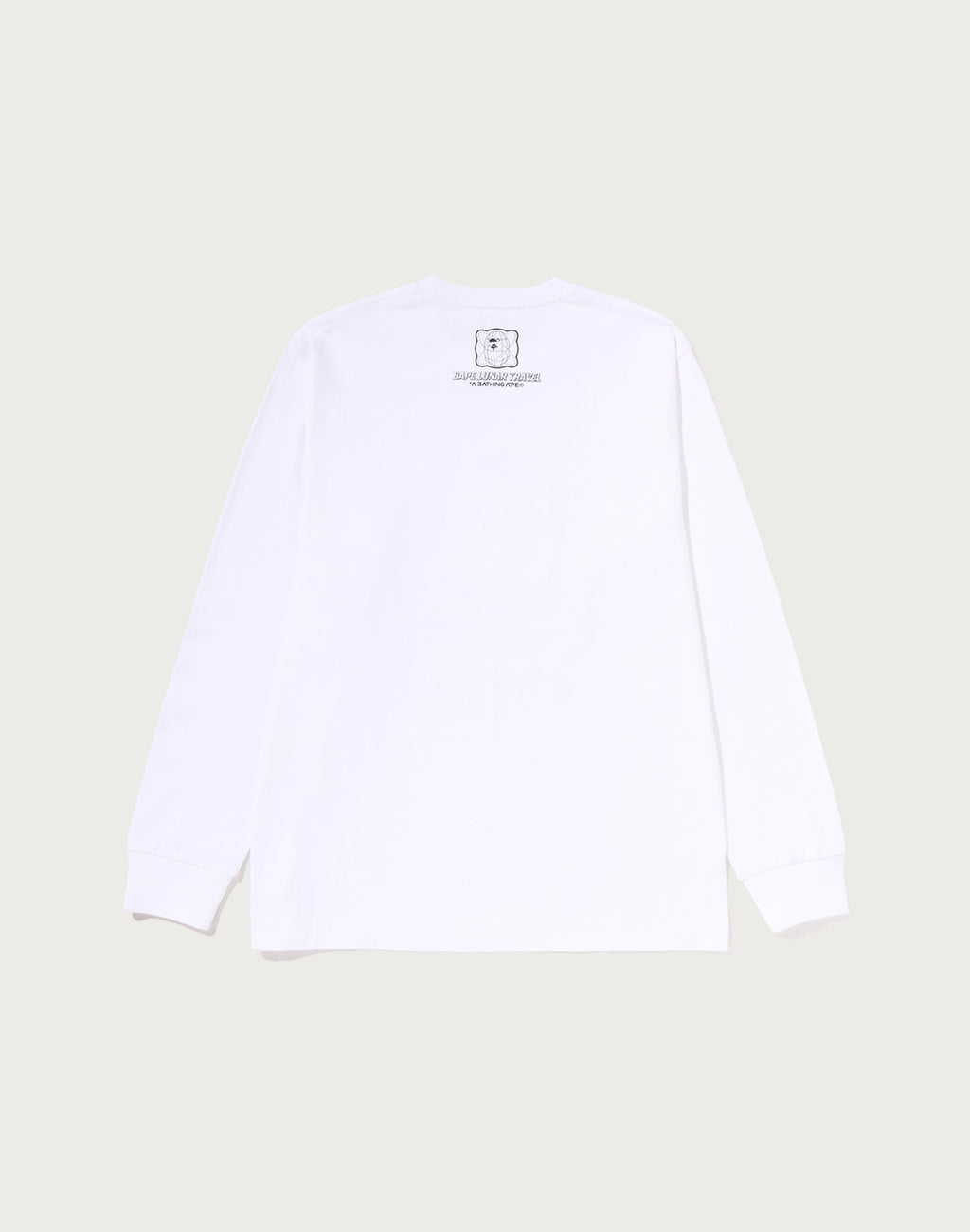 BAPE LUNA TRAVEL POSTER LS TEE MENS