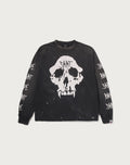 BAPE X SAINT MXXXXXX SKULL L/S TEE MENS