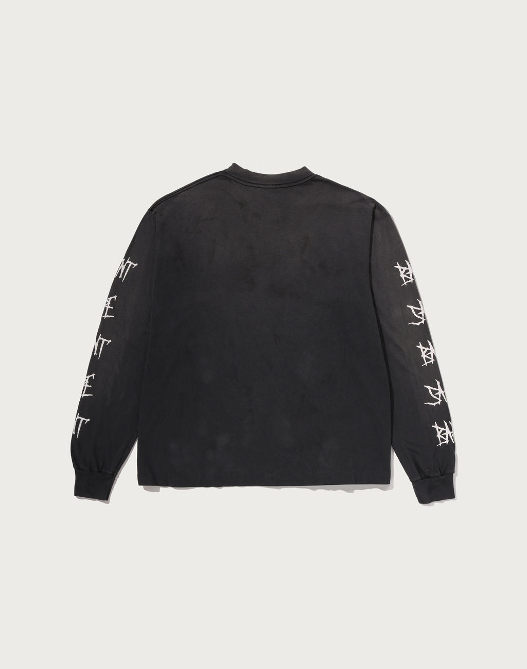 BAPE X SAINT MXXXXXX SKULL L/S TEE MENS