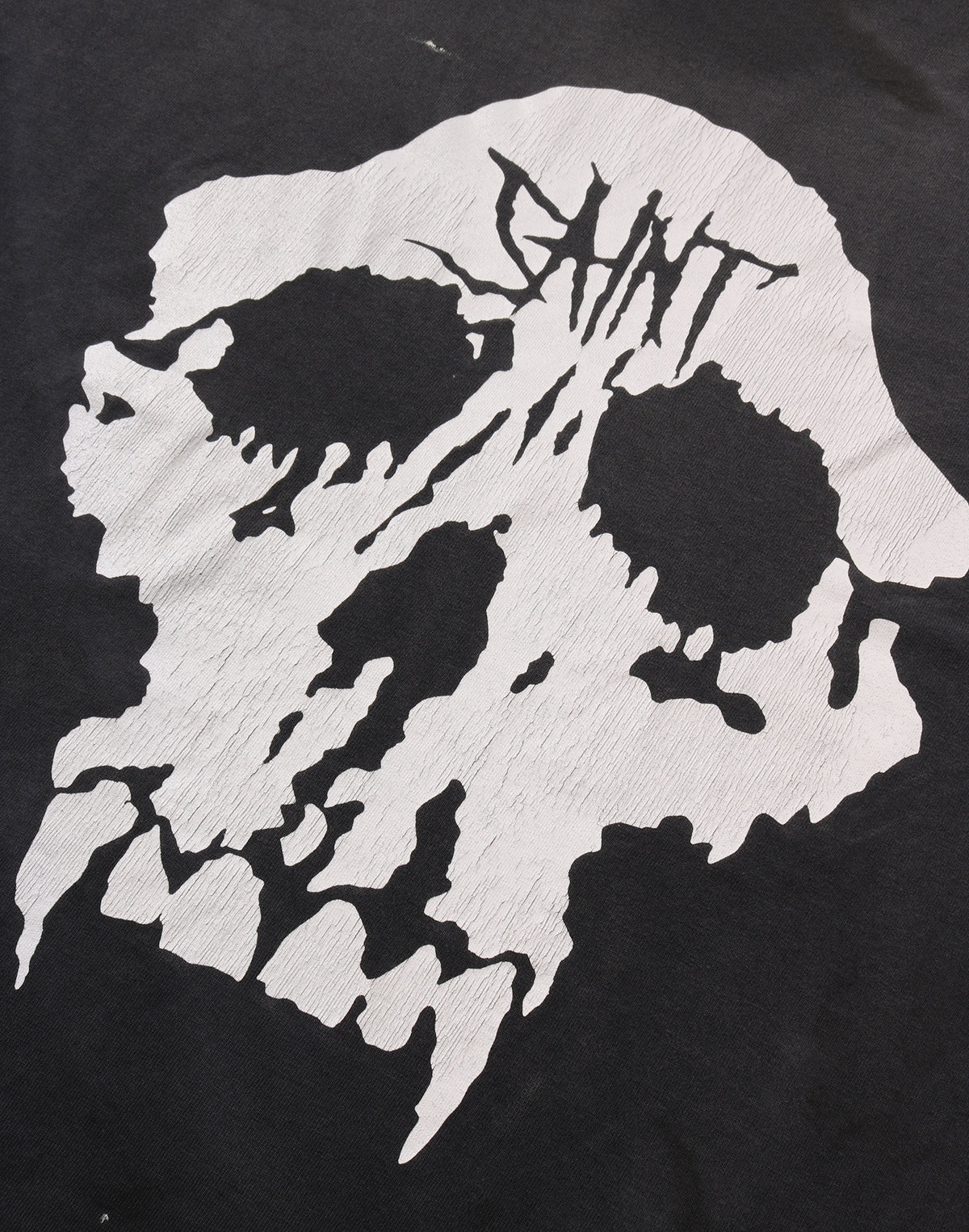 BAPE X SAINT MXXXXXX SKULL L/S TEE MENS