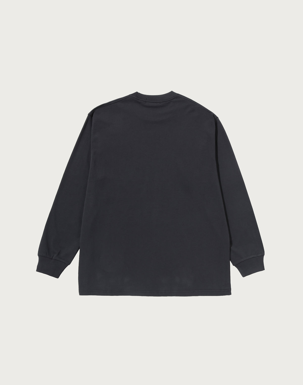 BAPE LOGO RELAXED FIT LS TEE MENS