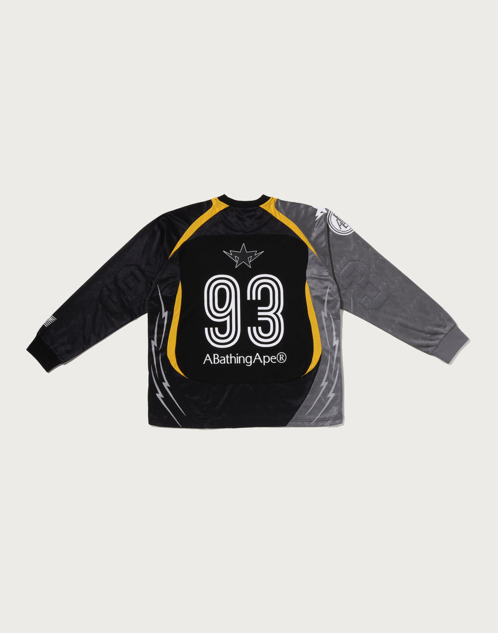 MULTI LOGO RELAXED FIT FOOTBALL LS JERSEY MENS
