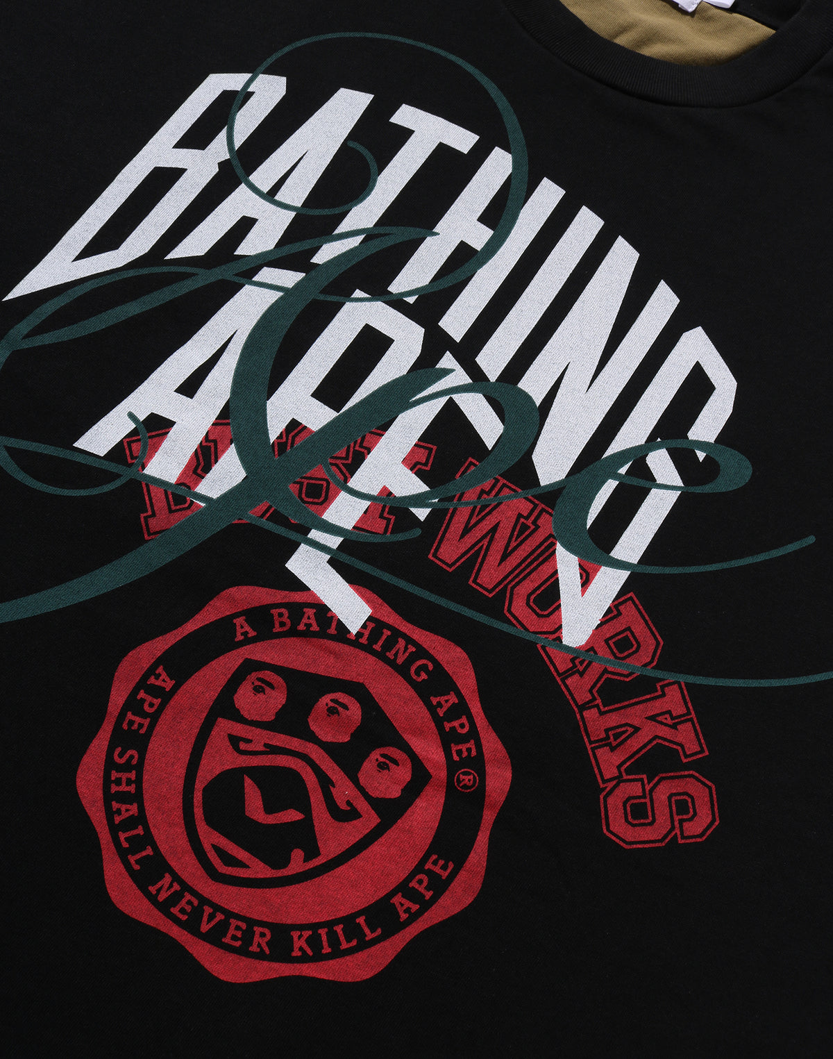 DESTROYED MULTI LOGO 2 IN 1 RELAXED FIT LS TEE MENS