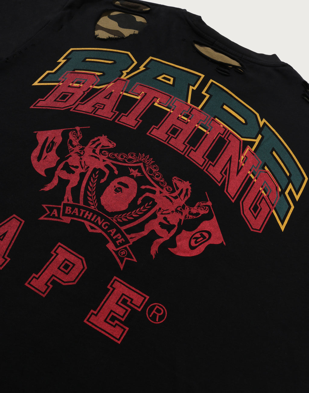 DESTROYED MULTI LOGO 2 IN 1 RELAXED FIT LS TEE MENS