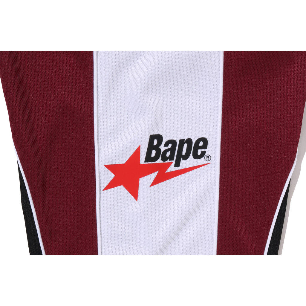 BAPE SOCCER LOGO WARM UP RELAXED FIT LS TEE MENS