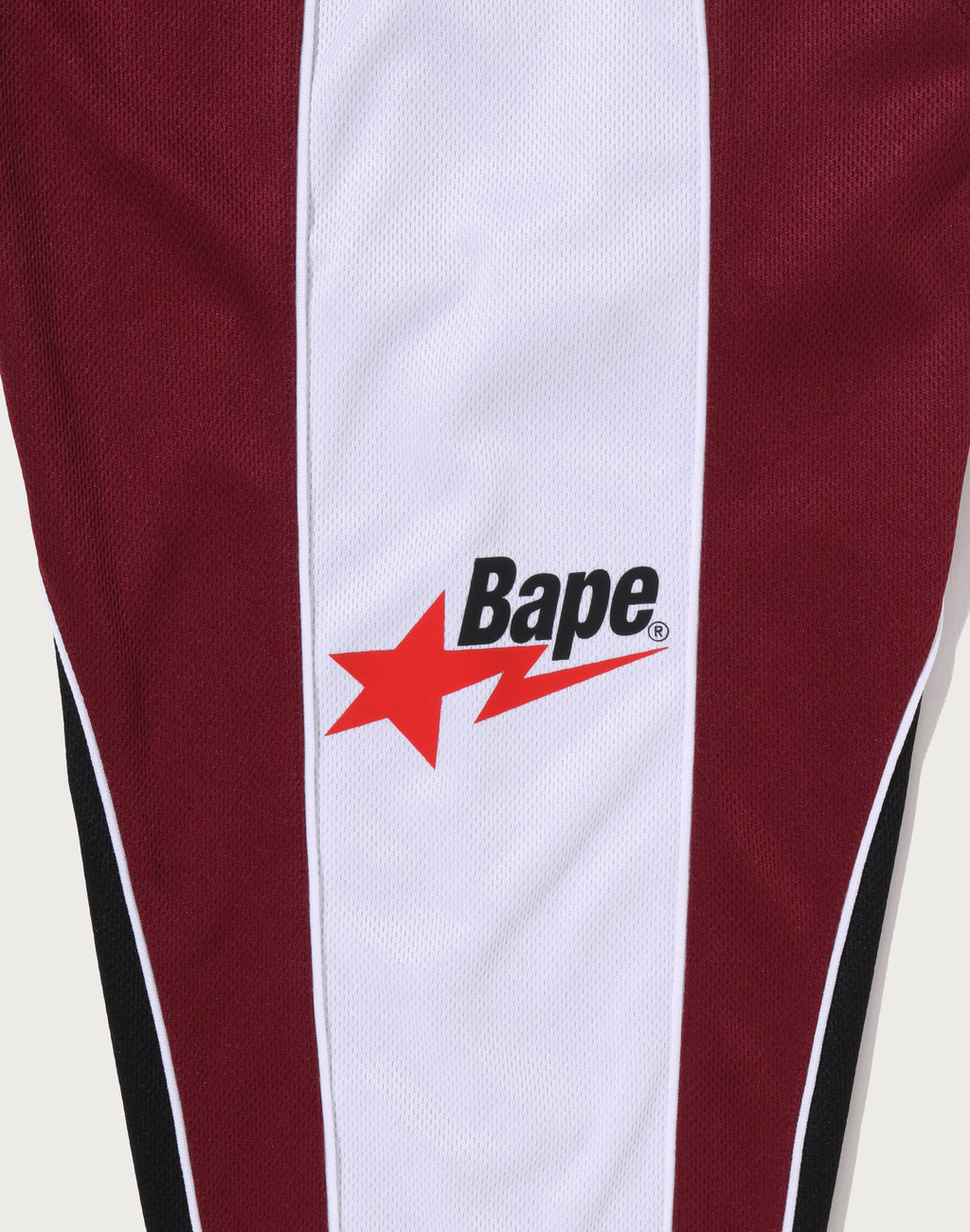 BAPE SOCCER LOGO WARM UP RELAXED FIT LS TEE MENS