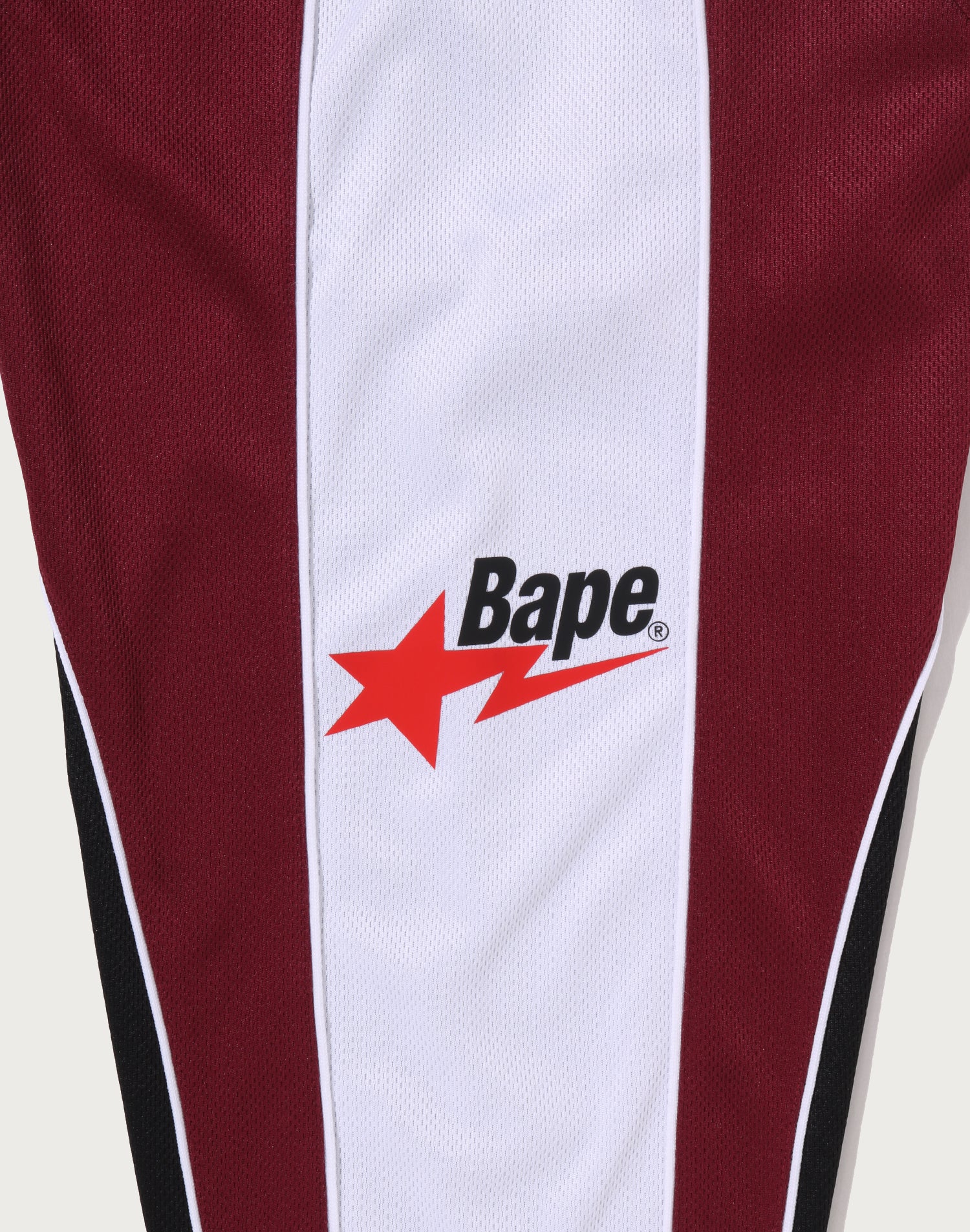 BAPE SOCCER LOGO WARM UP RELAXED FIT LS TEE MENS